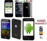 Celular H2000 Android 2.2 Dual Chip 2 CHIPS GPS + 2 GB